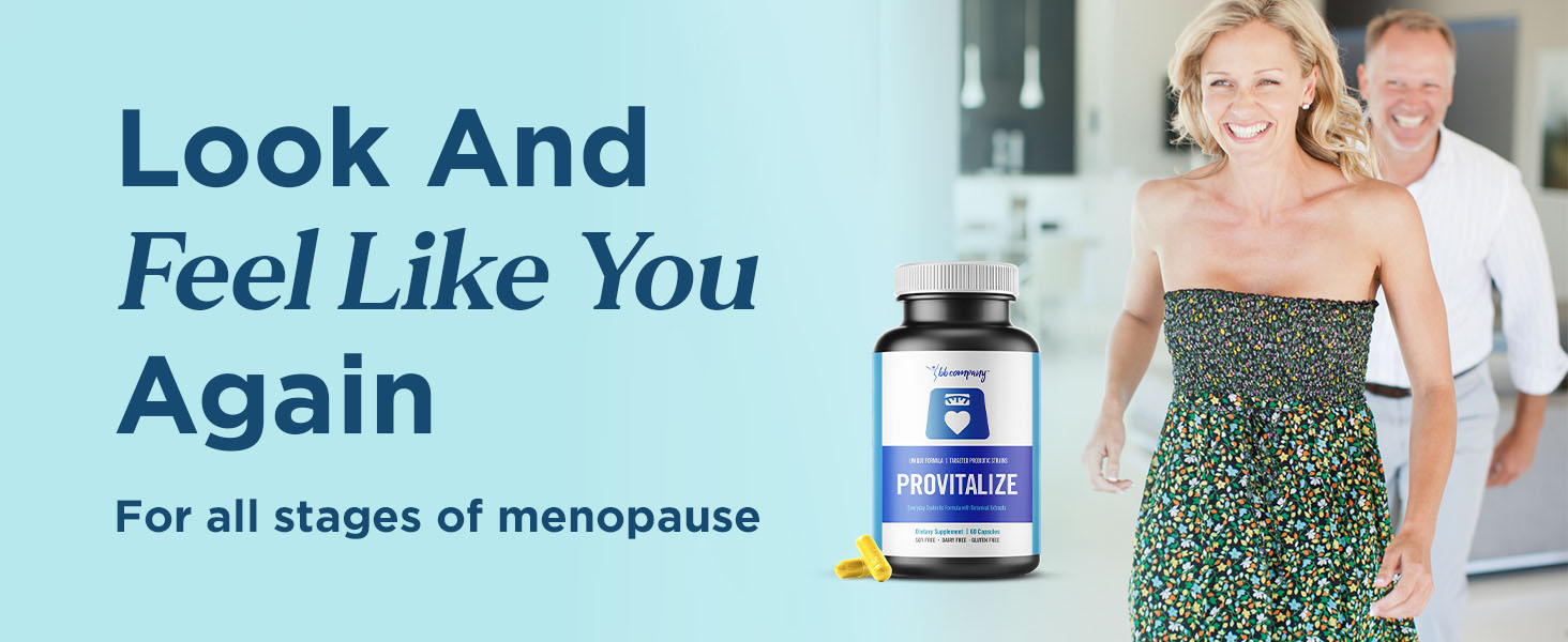Provitalize Probiotics for Women – Digestive Health, Menopause & Joint Support | banner 1